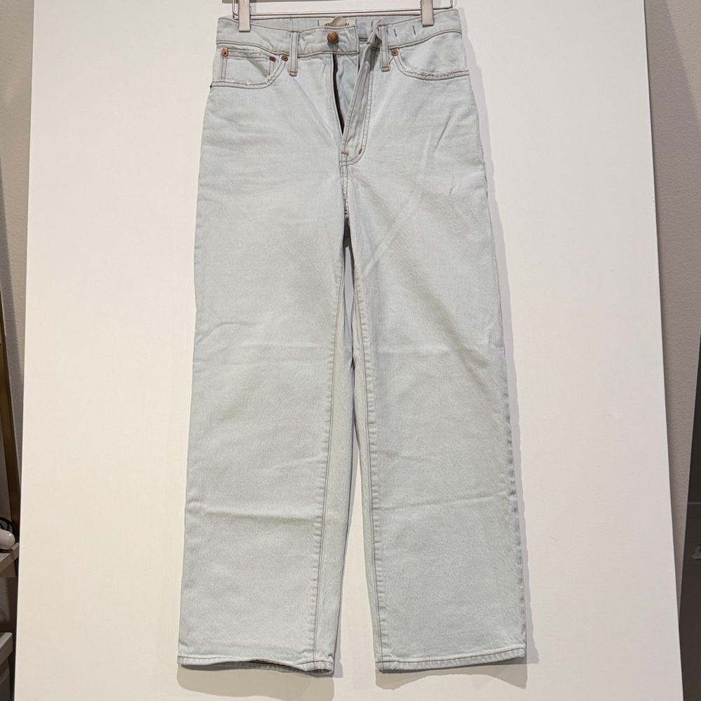 Madewell The Perfect Vintage Wide-Leg Crop Jean Size 25